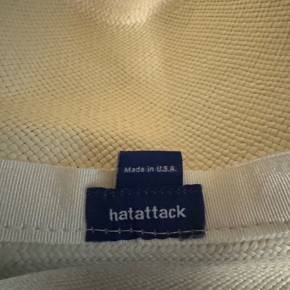 Hat Attack Classic Cream Fedora Hat - Picture 3 of 3